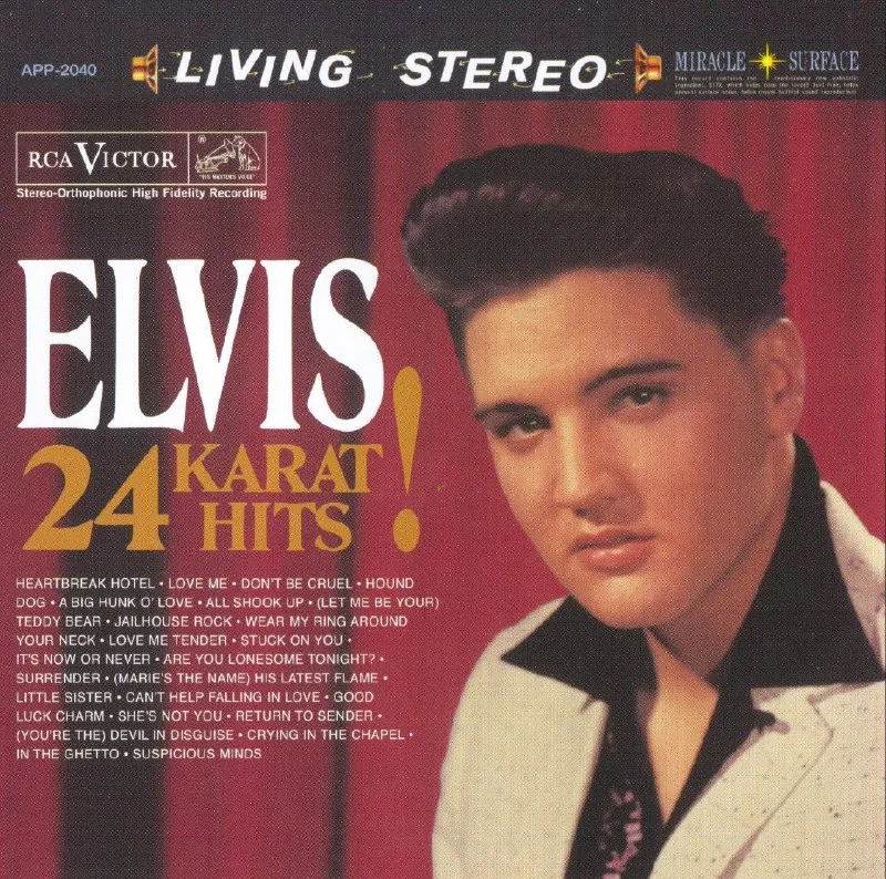 ElvisPresley猫王-24KaratHits!
